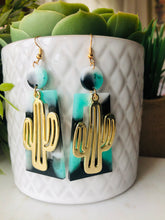 Cargar imagen en el visor de la galería, Turquoise Cactus