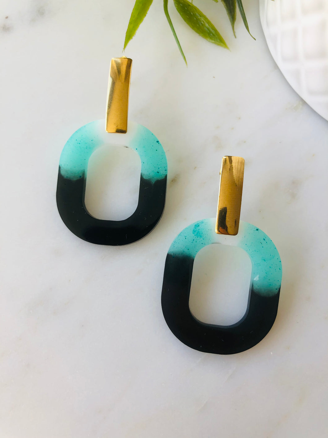 Turquoise Ovals